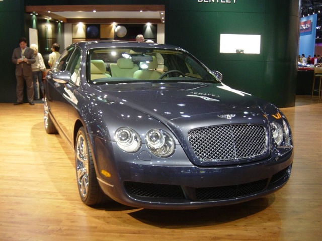 bentley continental front view