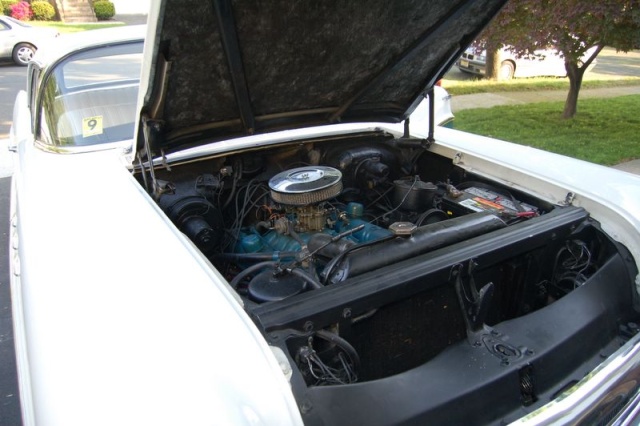 1957 buick special hood open1