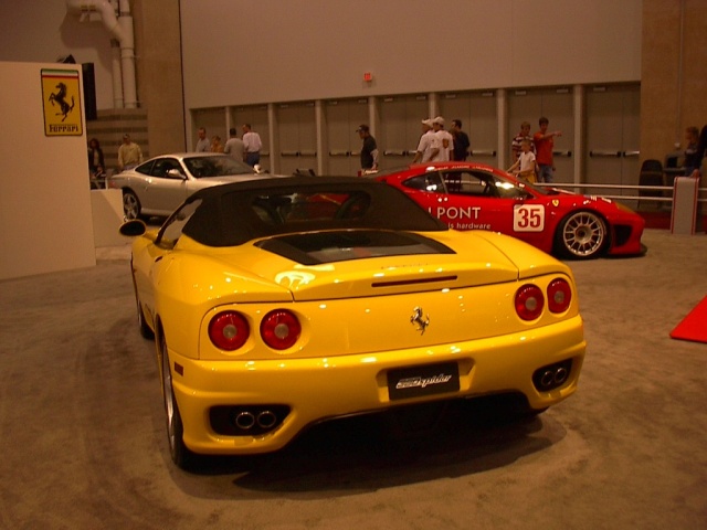 rear-view-yellow-ferrari