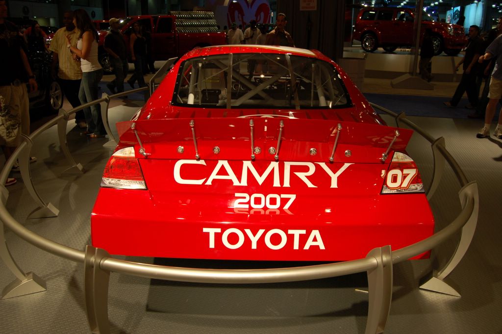 toyota camry 2007 rear view