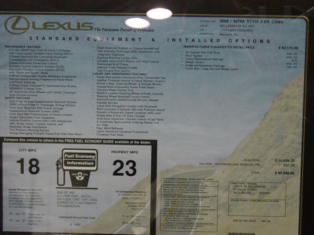 lexus-2-door-convertible-sticker