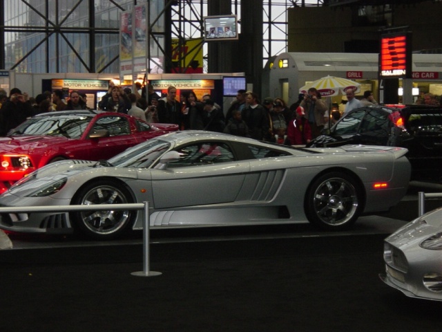Silver saleen side view