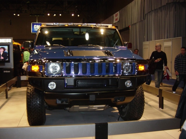 hydrogen hummer front view
