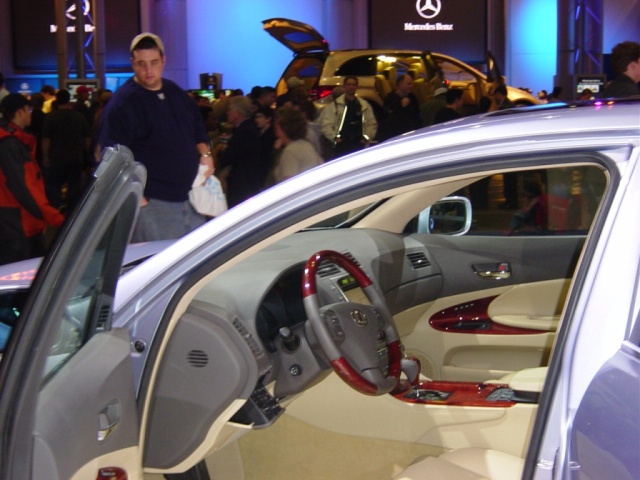 lexus gs 450h hybrid interior view