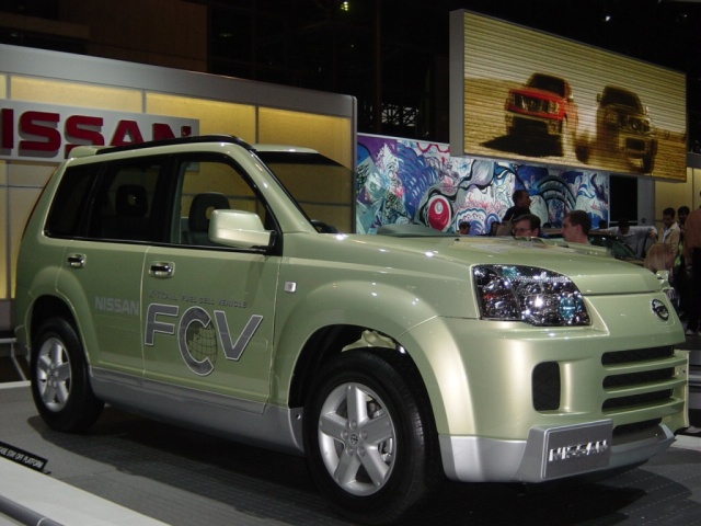 nissan fcv xtrail fuel cell vehicle
