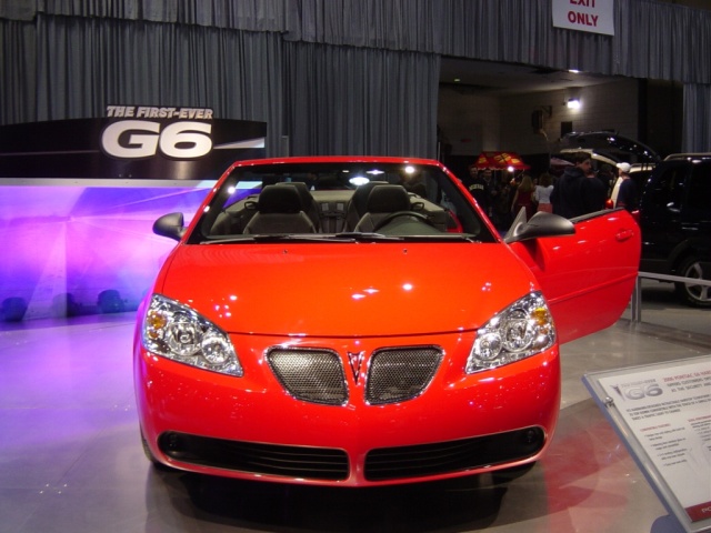 red pontiac g6 hardtop convertible