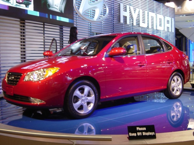 2007 Hyundai Elantra. transpixel, hyundai elantra
