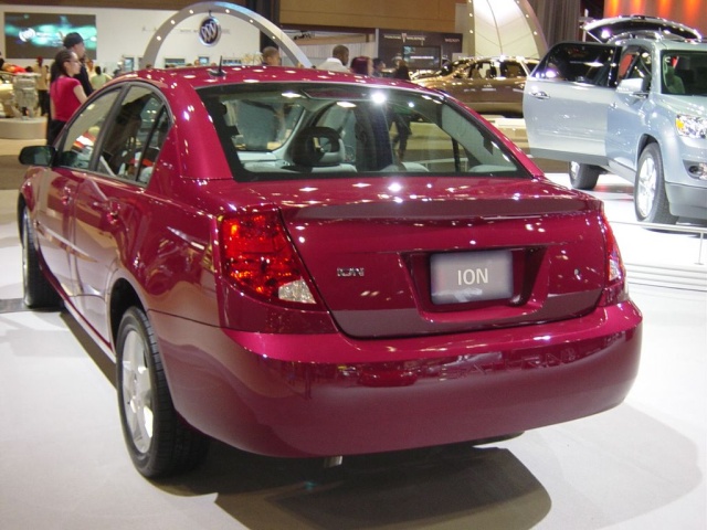 saturn ion rear view