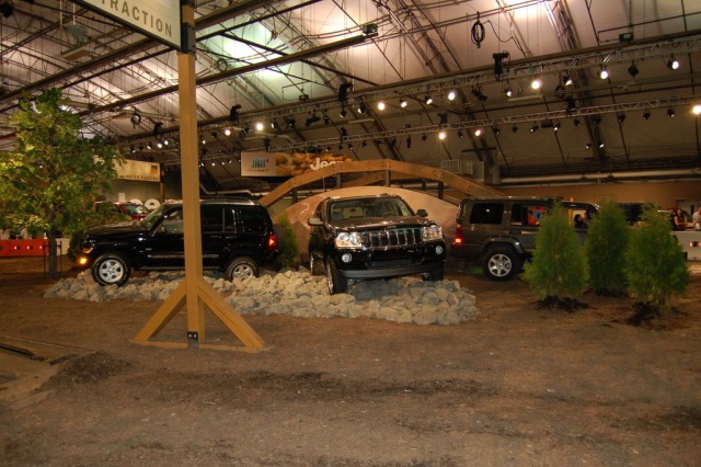 jeep display at new york auto show